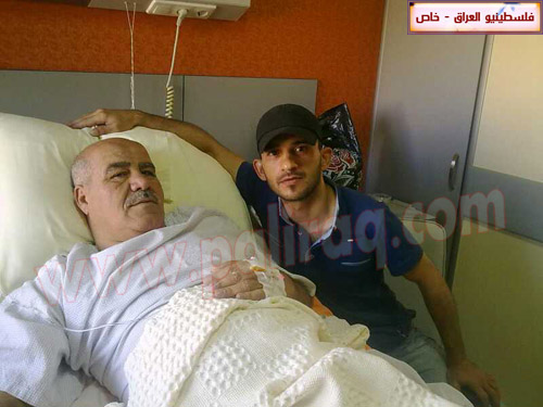 الفلسطيني حيدر ذيب أبو عيطة يجري عملية جراحية في سوريا